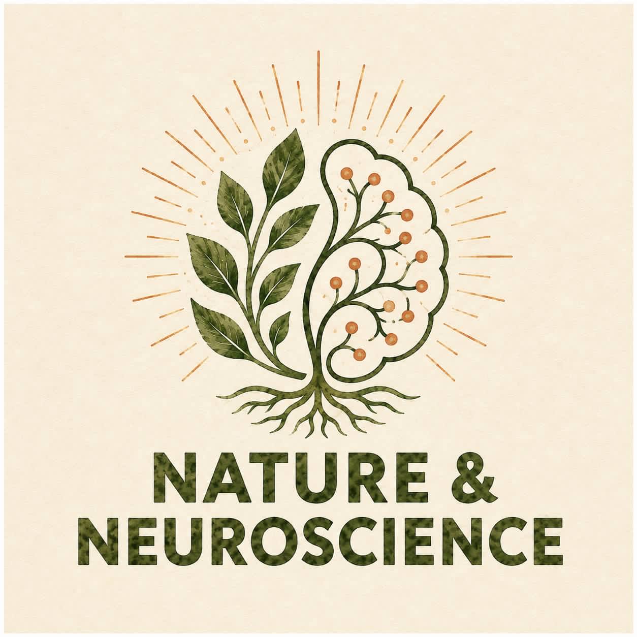 Nature and Neuroscience Logo blend